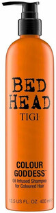 Sampon pentru par colorat Bed Head Styling Colour Goddess Oil Infused, 400 ml, Tigi