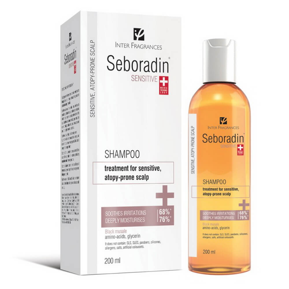 Sampon pentru păr delicat Seboradin Sensitive, 200 ml, Lara Frumusete si ingrijire