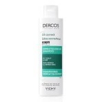 Vichy Dercos Şampon sebocorector pentru păr gras, 200 ml