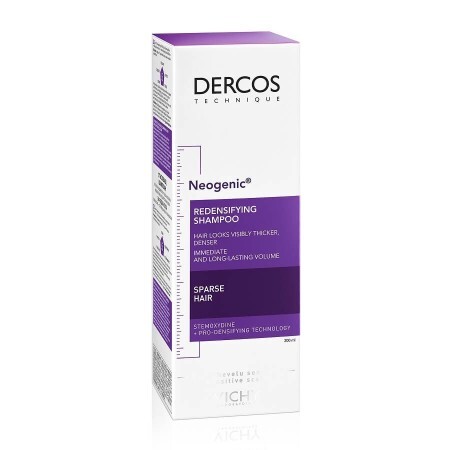 Vichy Dercos Şampon redensificator cu Stemoxidină Neogenic, 200 ml