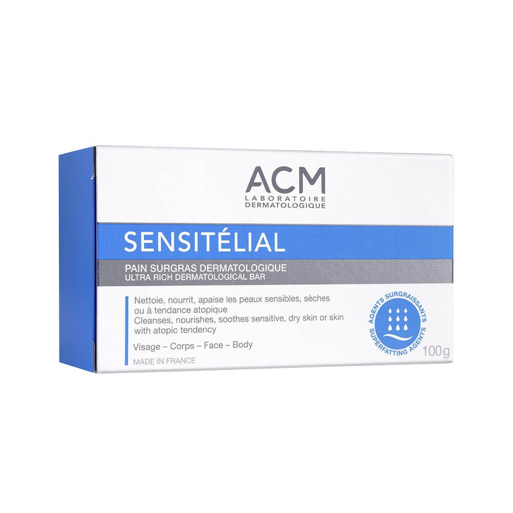 Săpun dermatologic nutritiv Sensitelial, 100 g, Acm