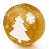 Sapun Gold Christmas Tree cu glicerina, 100 g,  Organique