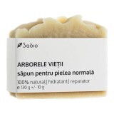 Săpun natural pentru pielea normală cu Arborele Vieții, 130 g, Sabio