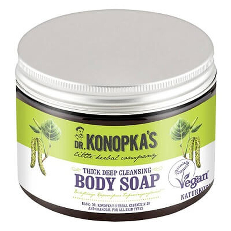 Săpun pentru curățarea profundă a pielii, 500 ml, Dr. Konopkas