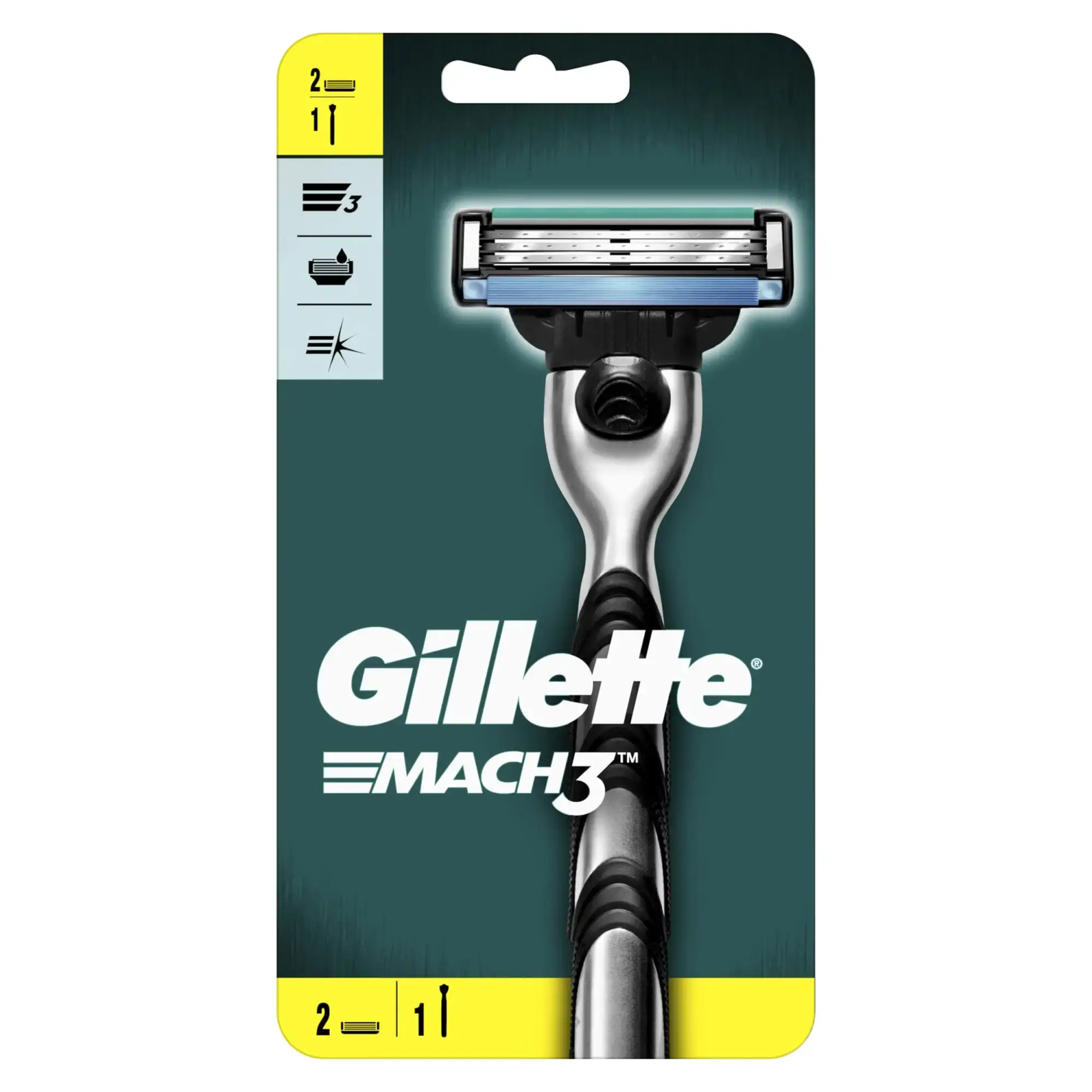 Aparat de ras Gillette Mach 3 + extra rezervă, P&G