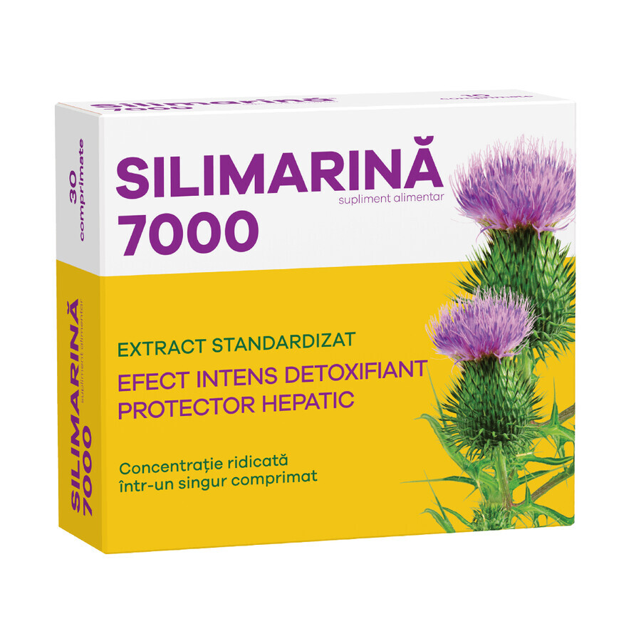 Silimarina 7000, 30 comprimate, Fiterman recenzii