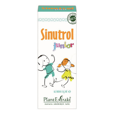 Sinutrol Junior sirop, 125 ml, Plant Extrakt