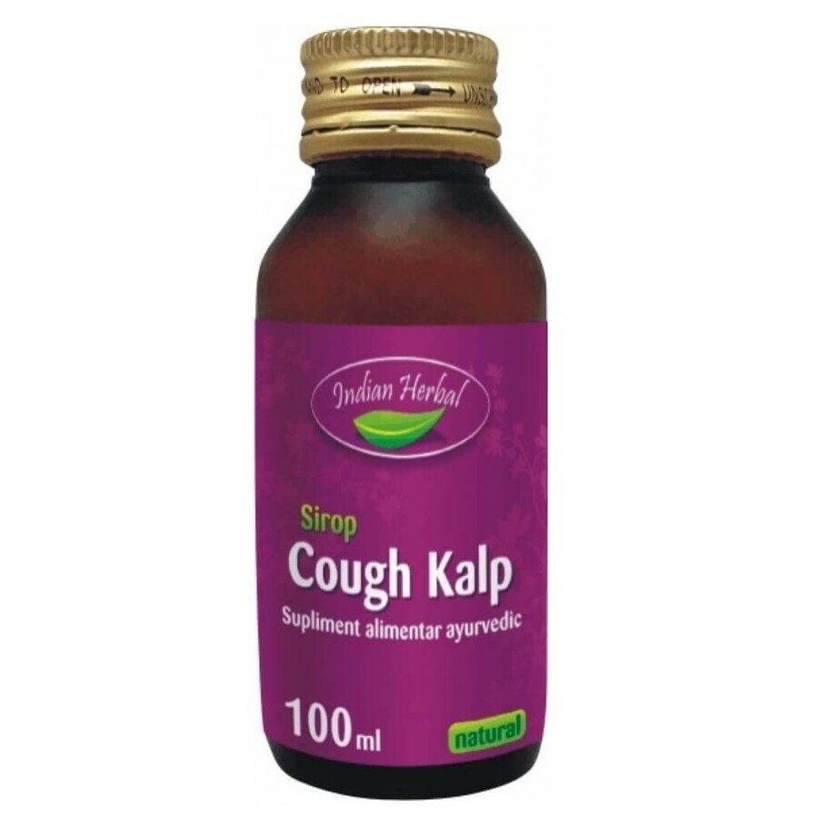 Sirop Cough Kalp, 100 ml, Indian Herbal