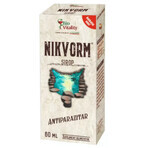 Nikvorm sirop pentru eliminarea paraziților intestinali Bio Vitality, 60 ml