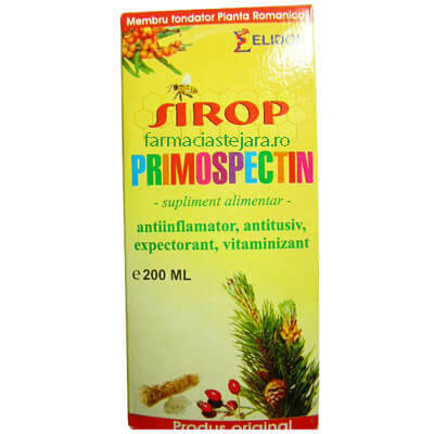 Sirop Primospectin, 200 ml, Elidor Vitamine si suplimente