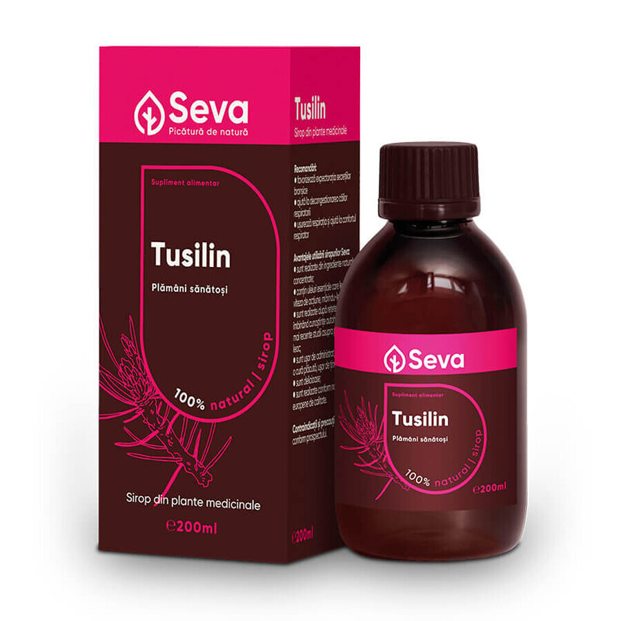 Sirop Tusilin, 200 ml, Seva