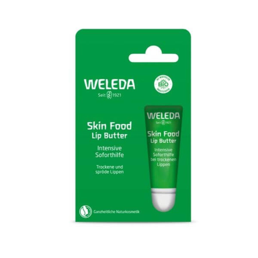 Skin Food balsam pentru buze uscate, crapate, 8 ml, Weleda
