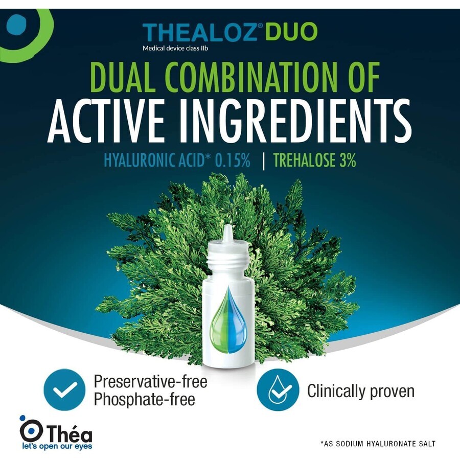 Thealoz Duo soluție oftalmică, 10 ml, Thea