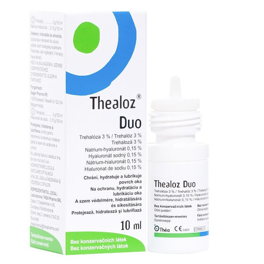 Soluție oftalmică - Thealoz Duo, 10 ml, Thea recenzii
