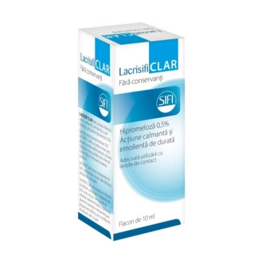 Lacrisifi Solución Oftálmica Transparente, 10 ml, Sifi