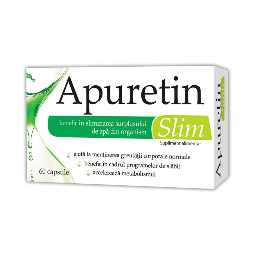 Apuretin Slim, 60 capsule, Zdrovit recenzii