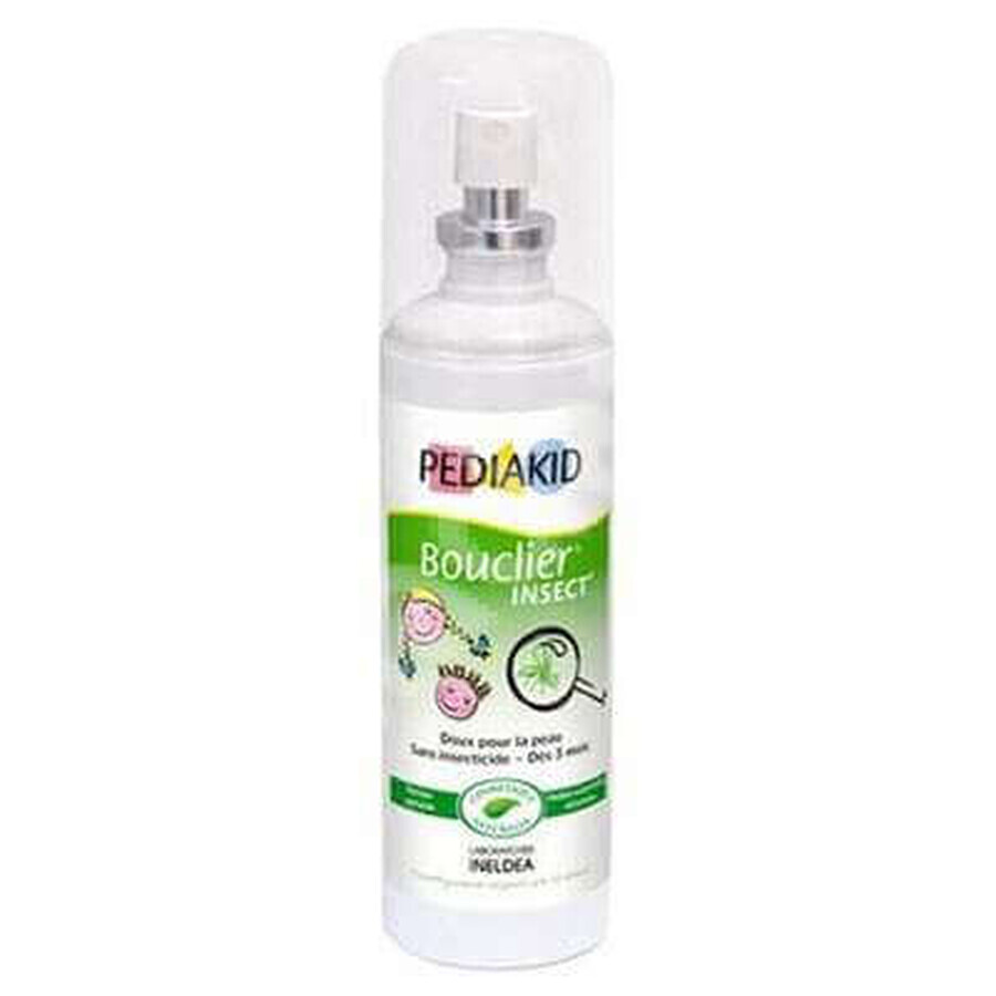 Spray anti țânțari și căpușe Bouclier Insect, 100 ml, Pediakid 