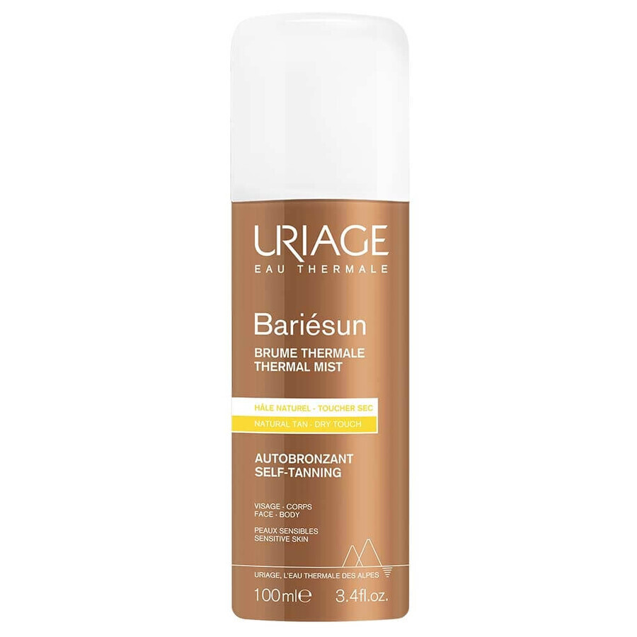 Bariesun Brume Thermale self-tanning spray, 100 ml, Uriage