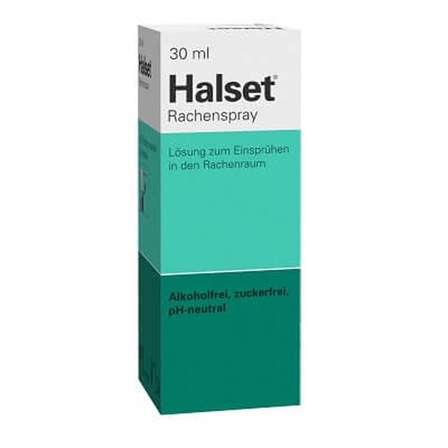 Spray bucofaringian Halset, 30 ml, Gebro Pharma