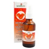 Spray cu extract uleios de gălbenele presat la rece, 50 ml, Manicos