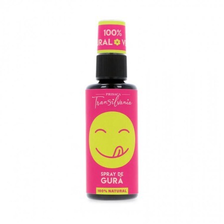 Spray de gura 100% natural, 20 ml, Prisaca Transilvania