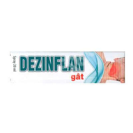 Spray Gât - Dezinflan, 20 ml, Sia Silvanols