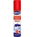 Spray împotriva țânțarilor și căpușelor, Max, 90 ml, Bros