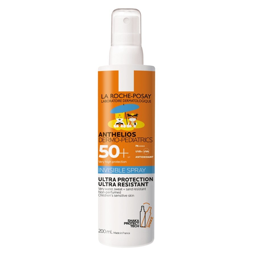 La Roche-Posay Anthelios Dermo-Pediatrics spray invizibil pentru copii cu SPF 50+ 200 ml recenzii