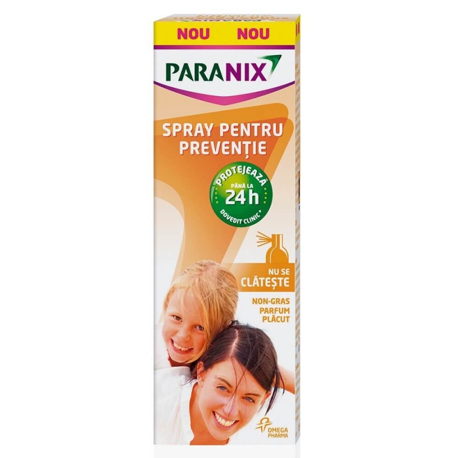 Spray pentru prevenție Paranix, 100 ml, Omega Pharma