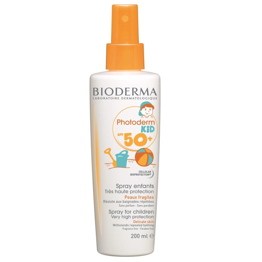 Bioderma Photoderm KID Spray protectie solara pentru copii  SPF 50+, 200 ml