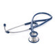 Stetoscop capsula dubla inox forma de Y albastru, DM535B, Moretti