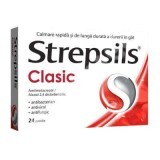 Strepsils Clasic, 24 comprimate, Reckitt Benckiser Healthcare