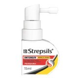 Strepsils Intensiv spray bucofaringian cu aroma de miere si lamaie, 15 ml, Reckitt Benckiser Healthcare
