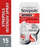 Strepsils Intensiv spray bucofaringian, 15 ml, Reckitt Benckiser Healthcare