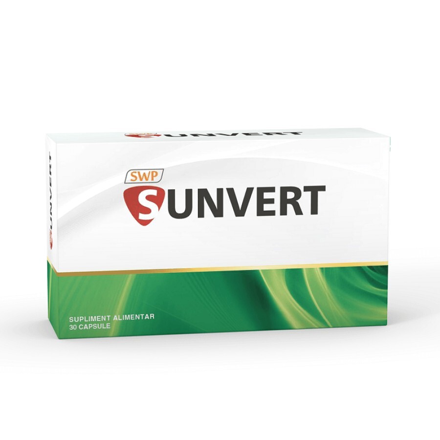Sunvert, 30 comprimate, Sun Wave