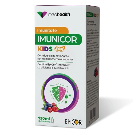 Suspensie Imunicor Kids, 120 ml, ND Medhealth