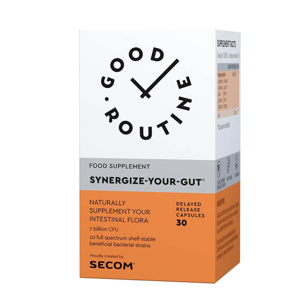 synergize your gut good routine 30 capsule secom Synergize Your Gut Good Routine, 30 capsule, Secom