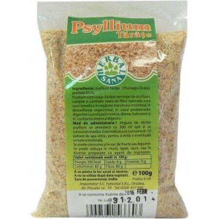 Tarato de psilio, 100 g, Herbavit