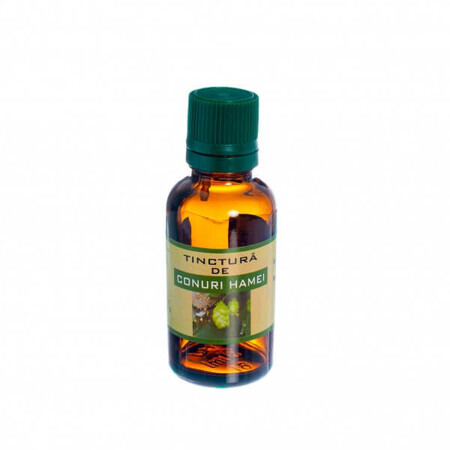 Tinctura de conuri de hamei, 30 ml, Elidor