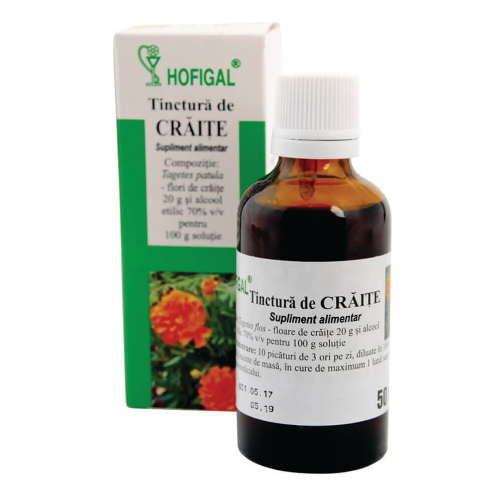 Tinctura de Craite, 50 ml, Hofigal Vitamine si suplimente