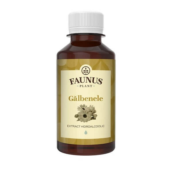 Tinctura de Galbenele, 200 ml, Faunus Plant Vitamine si suplimente