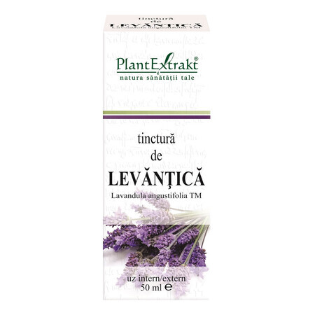 Tinctură de Levănțică, 50 ml, Plant Extrakt