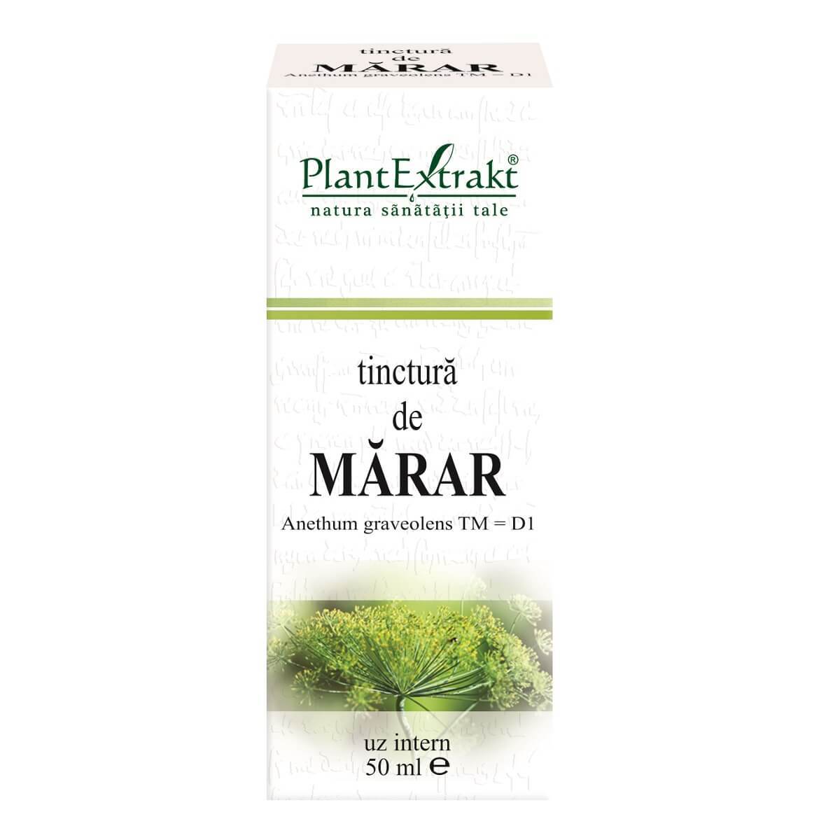 Tinctură de Mărar, 50 ml, Plant Extrakt Vitamine si suplimente