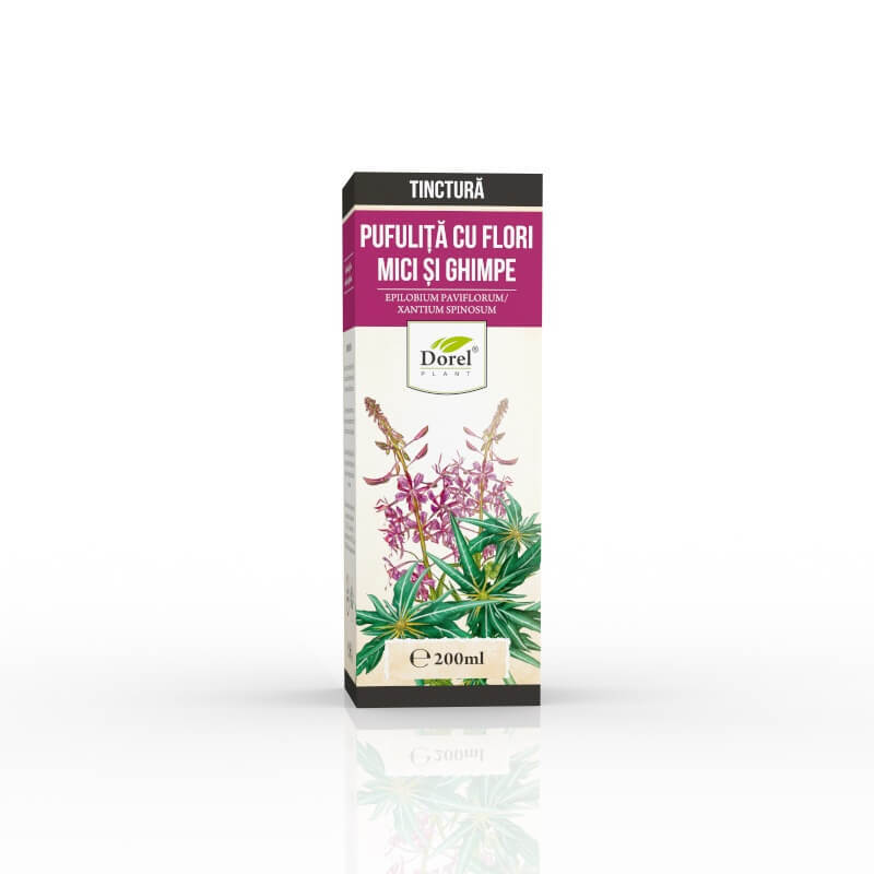 Tinctura de pufulita cu flori mici si ghimpe, 200 ml, Dorel Plant Vitamine si suplimente