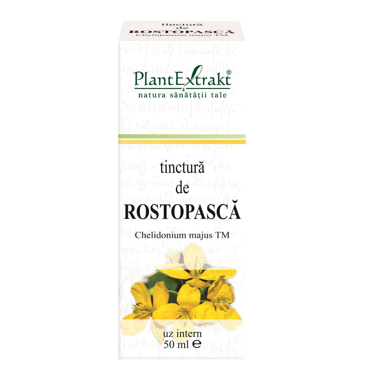 Tinctura de Rostopasca, 50 ml, Plant Extrakt Vitamine si suplimente