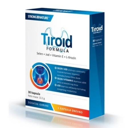 Tiroid Formula, 30 capsule, Strong Nature