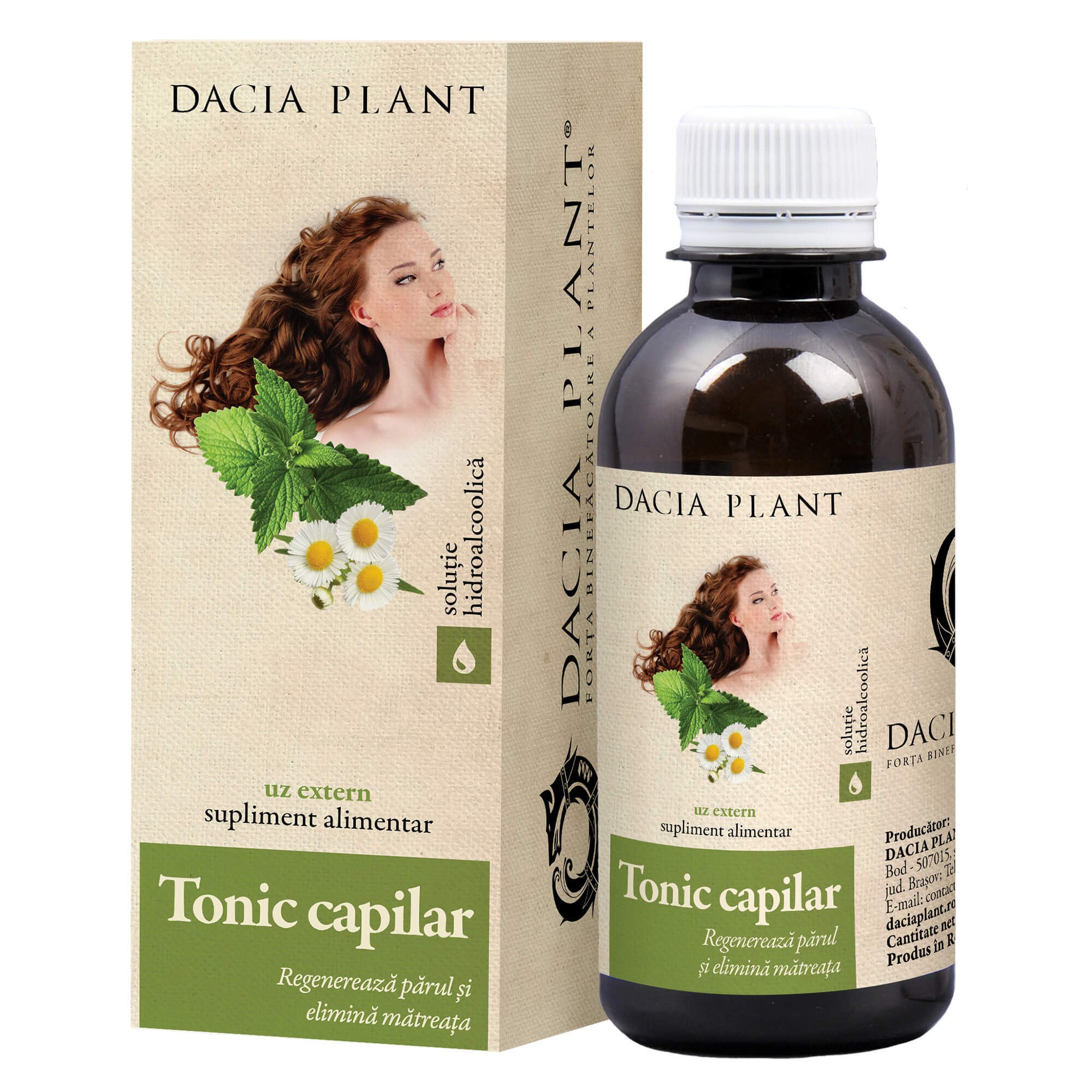 Tonic capilar, 200 ml, Dacia Plant Frumusete si ingrijire