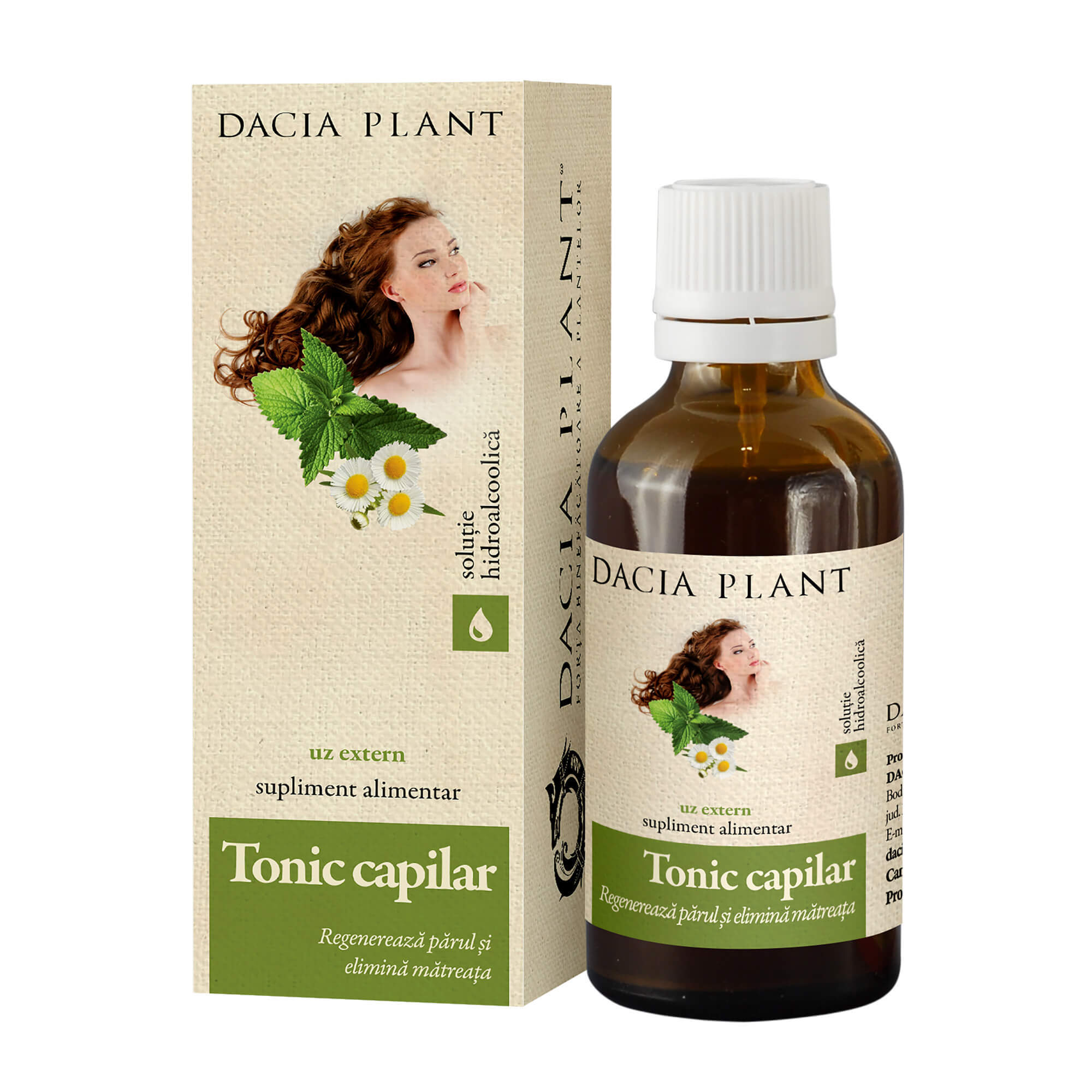 Tonic capilar, 50 ml, Dacia Plant Vitamine si suplimente