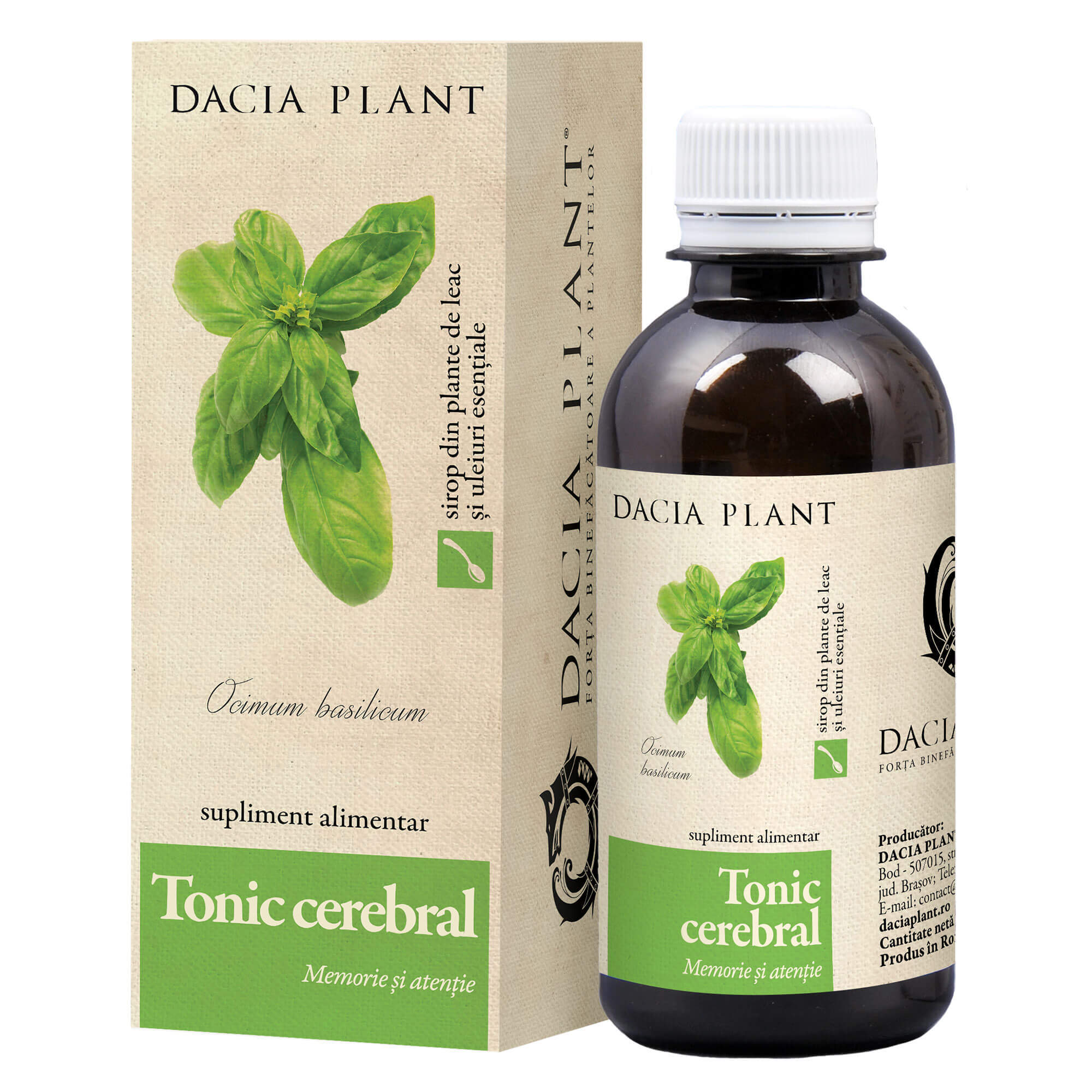 Tonic Cerebral, 200 ml, Dacia Plant