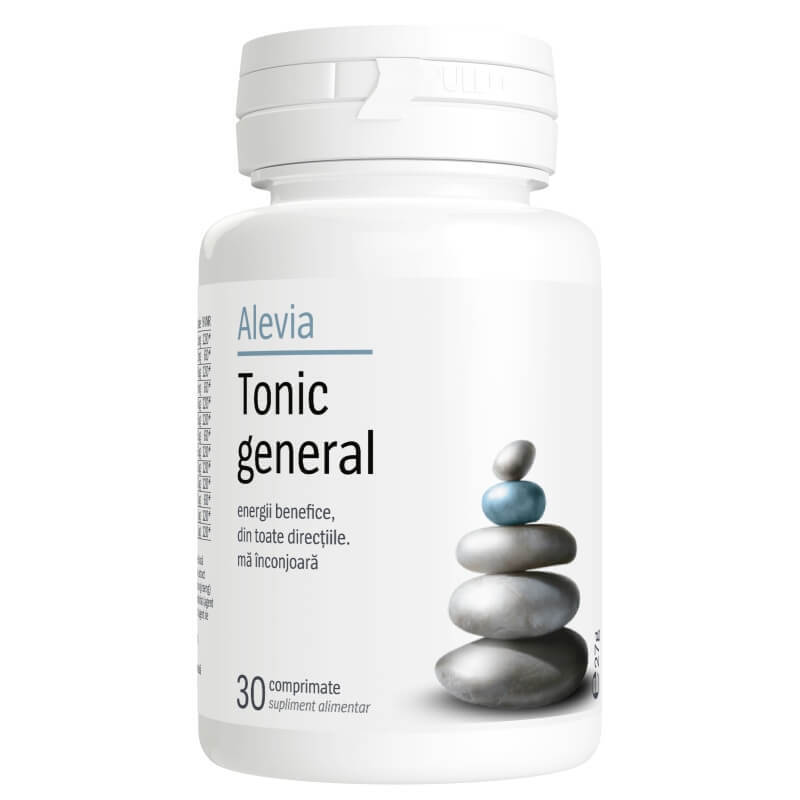 Tonic general, 30 comprimate, Alevia Vitamine si suplimente